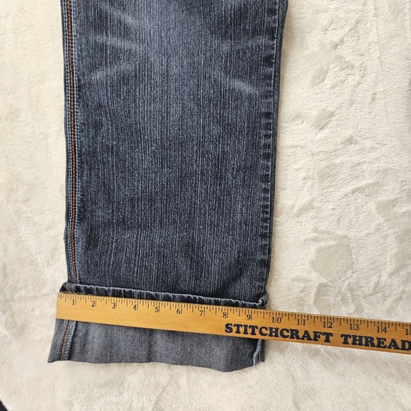 Apollo Jeans Denim Junior’s 13/14 Retro 70s Flare Color Stitch - Picture 7 of 15